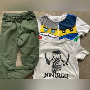 Boys Ninjago T-Shirts and Jeans